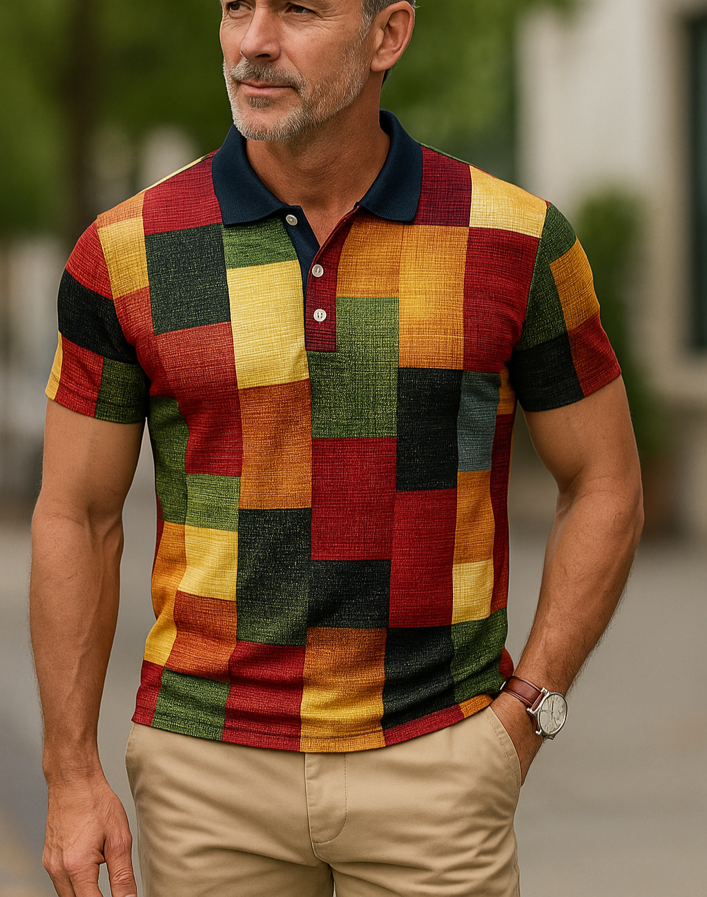 Levi | Polo Classique à Carreaux (Édition Limitée)
