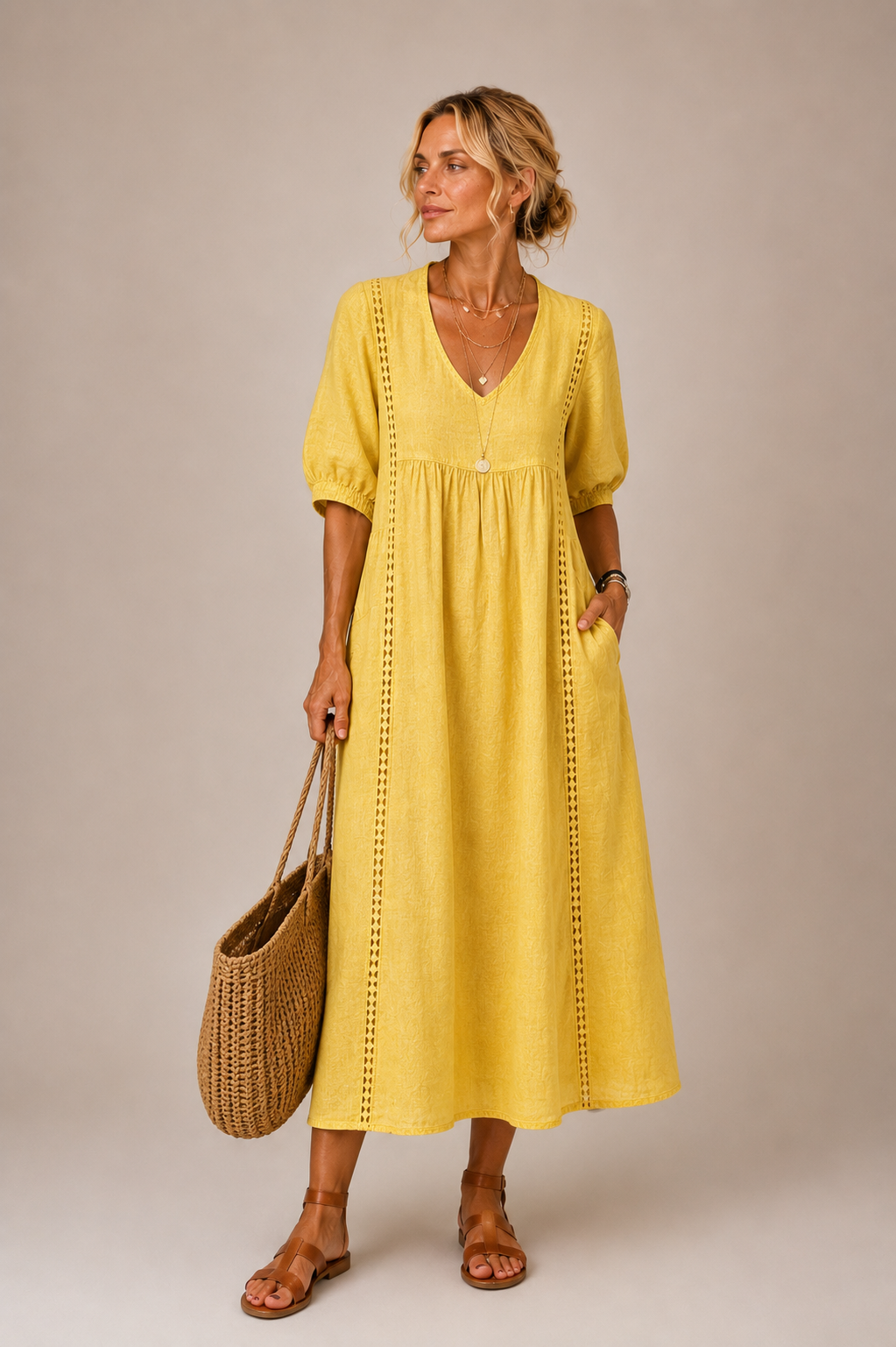 Solène | Robe d'Été Fluide