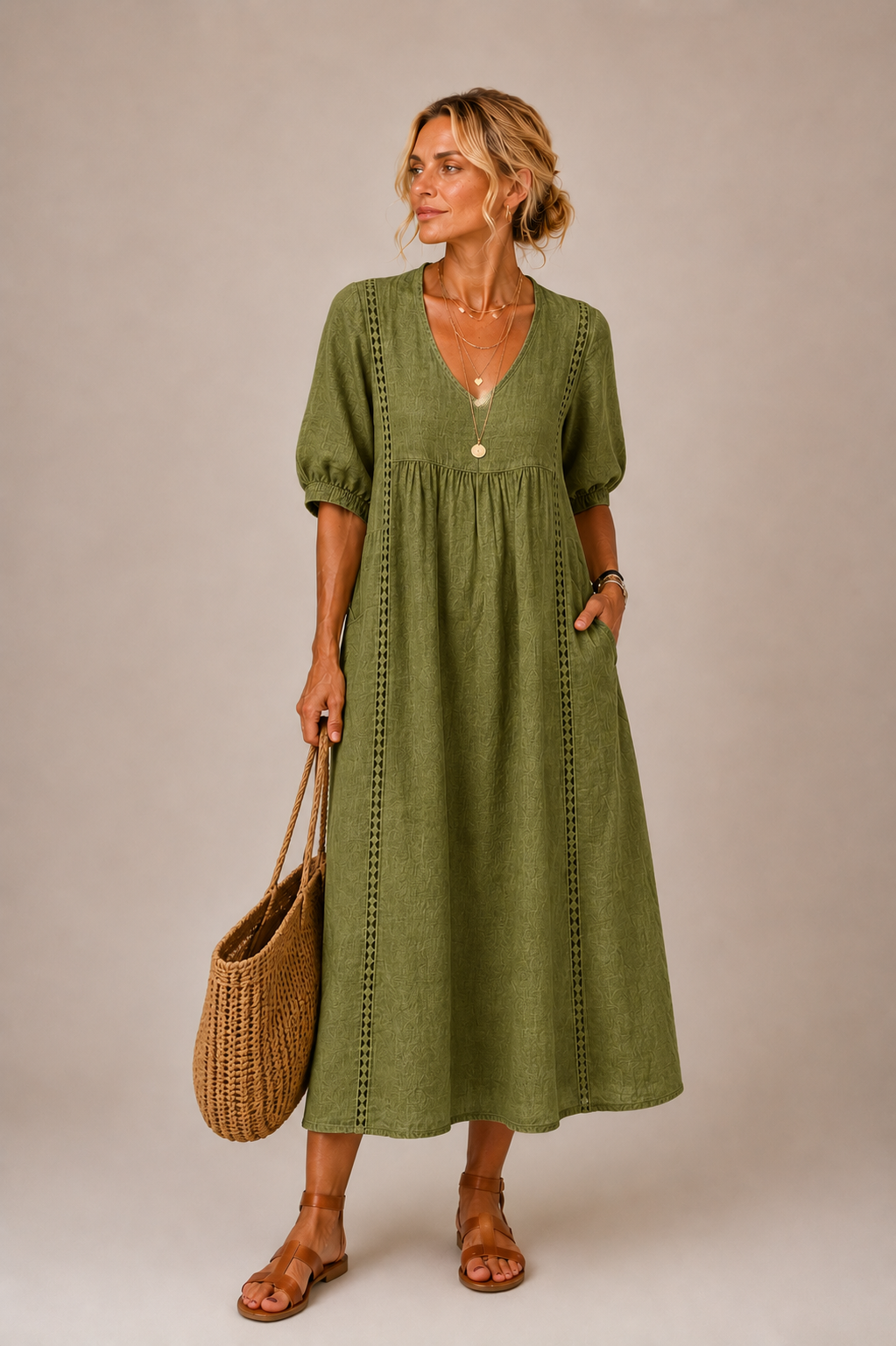 Solène | Robe d'Été Fluide