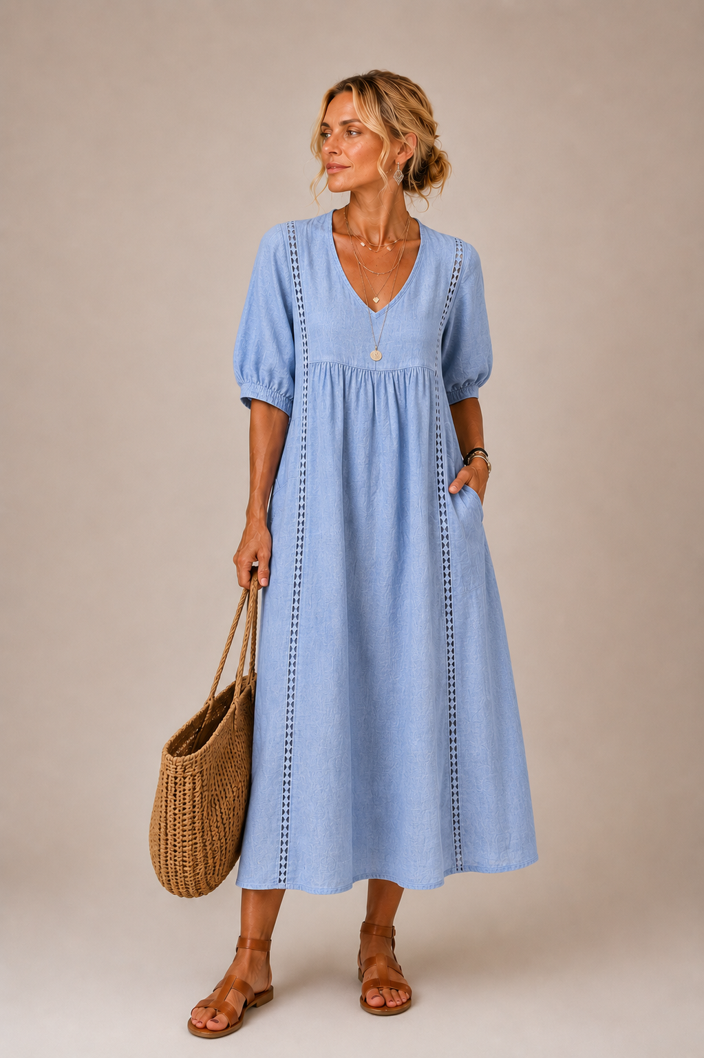 Solène | Robe d'Été Fluide