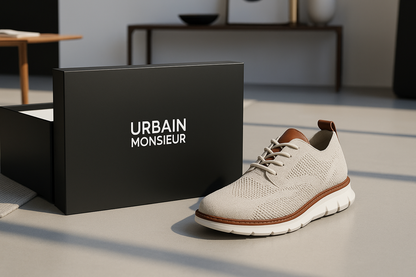 Baskets Homme en Maille Confortable Respirante-Leonardo