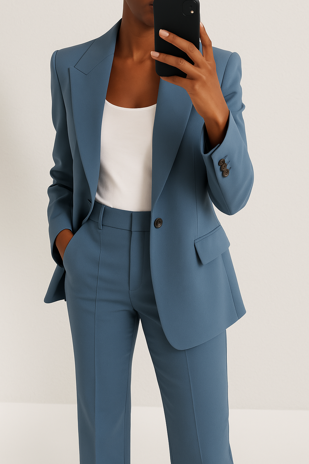 Ovwiss™ | Ensemble Tailleur Élégance — Veste & Pantalon Femme