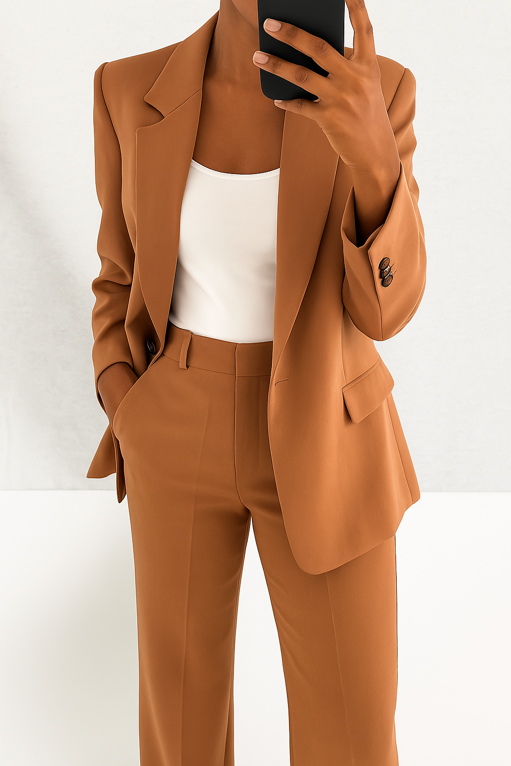 Ovwiss™ | Ensemble Tailleur Élégance — Veste & Pantalon Femme