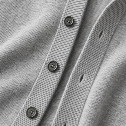 Ovwiss Mavoni™ – Cardigan à Capuche en Laine Mérinos