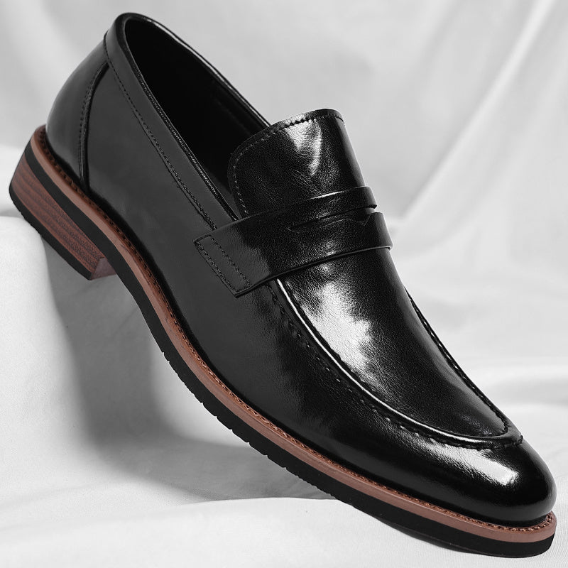 Ovwiss Vénitien | Mocassins Penny en Cuir Italien