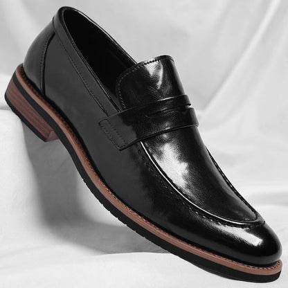 Ovwiss Vénitien | Mocassins Penny en Cuir Italien