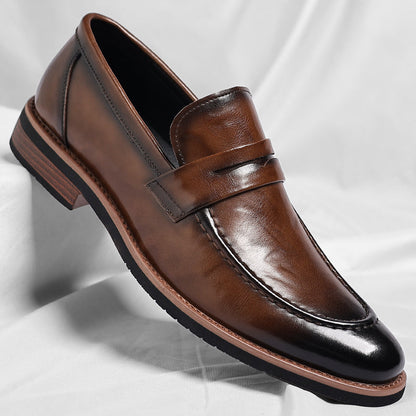 Ovwiss Vénitien | Mocassins Penny en Cuir Italien