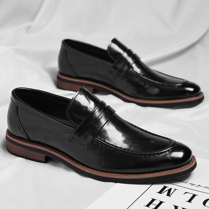 Ovwiss Vénitien | Mocassins Penny en Cuir Italien