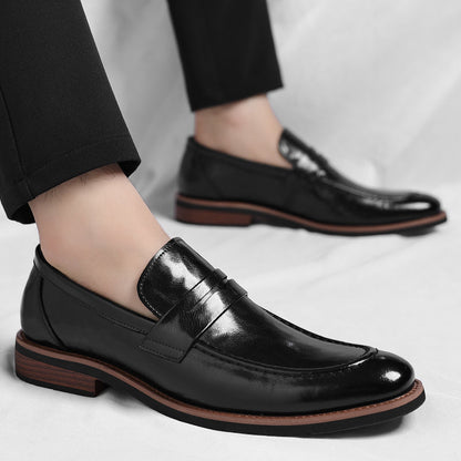 Ovwiss Vénitien | Mocassins Penny en Cuir Italien
