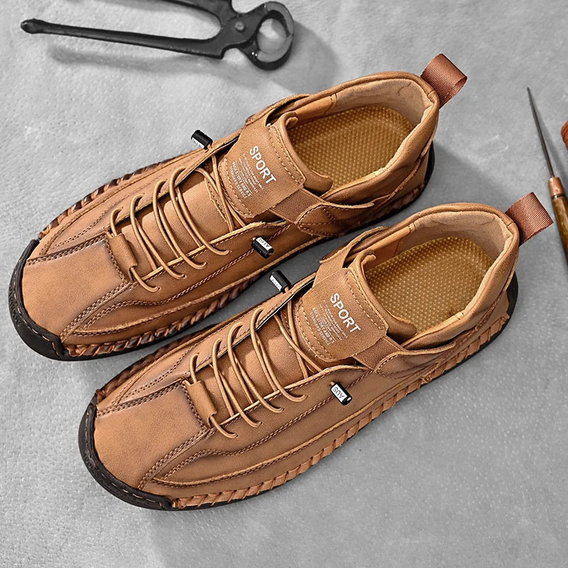 Baskets Hawthorne en Cuir