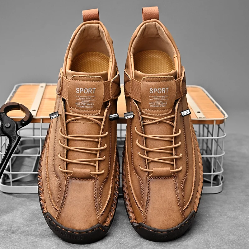 Baskets Hawthorne en Cuir