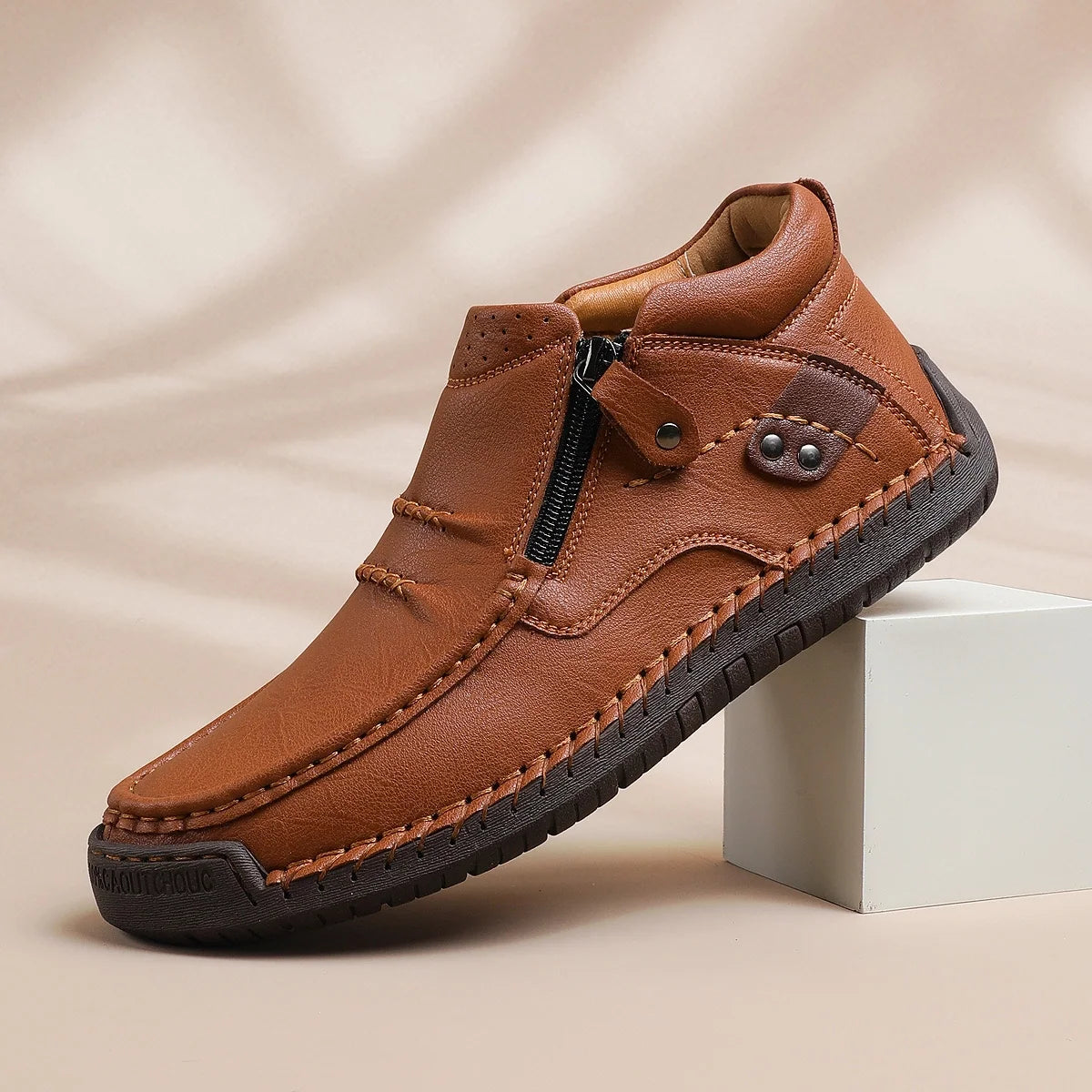 Alessandro• Chaussures en cuir faites à la main, alliant confort et caractère