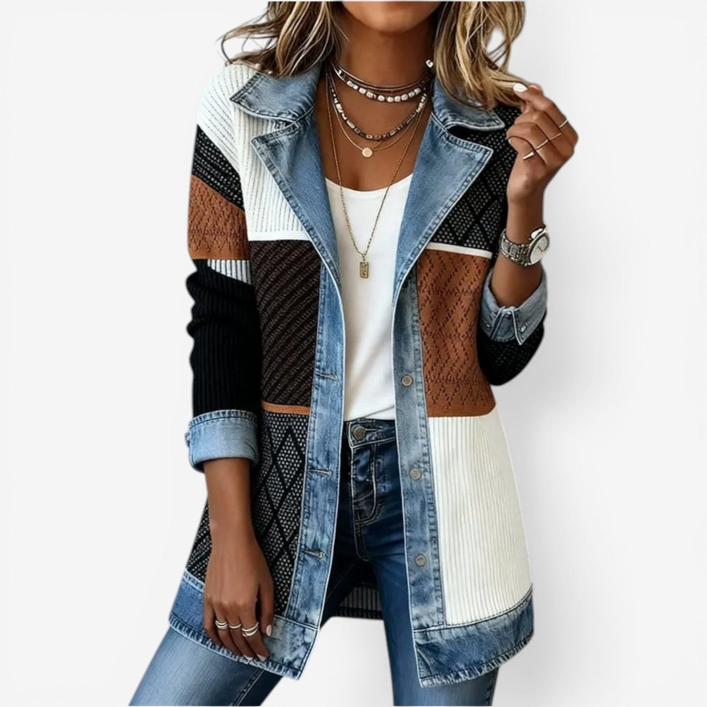 OVWISS | VESTE EN DENIM POUR FEMMES