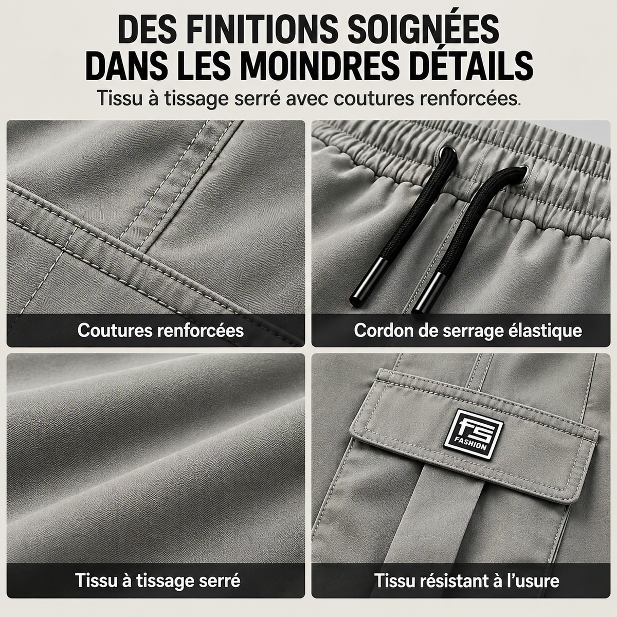 Pantalon cargo homme – Toujours un look impeccable | 1 acheté, 1 offert