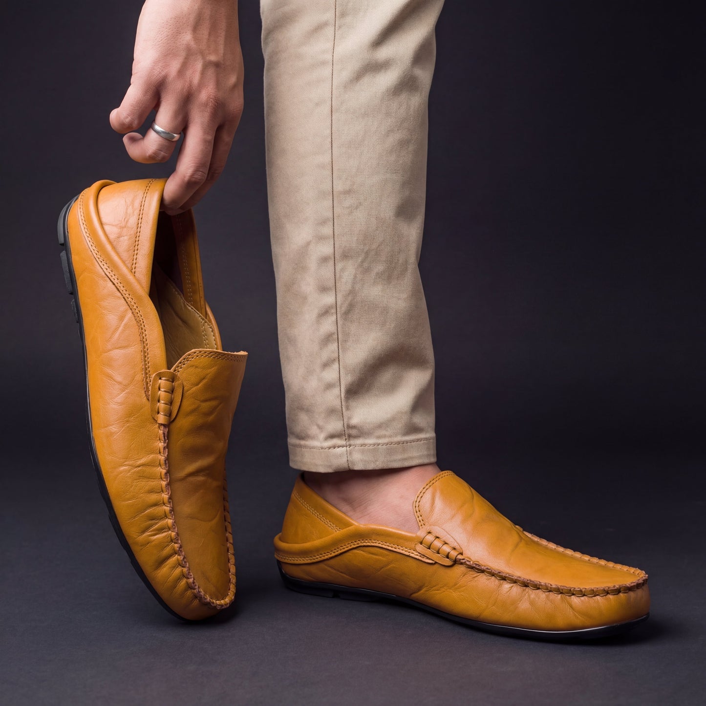 Mocassins Cuir Premium Ovwiss