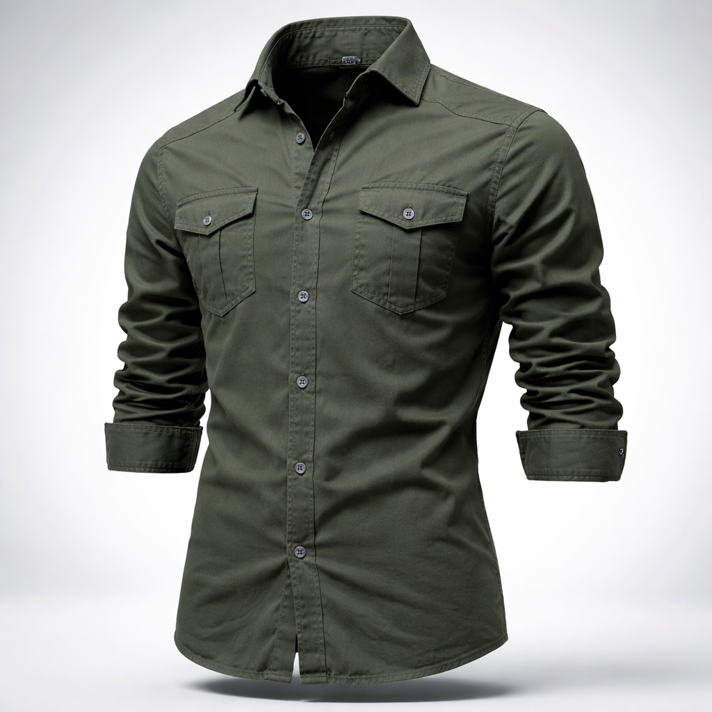Harrington™ | Chemise Coton Structurée