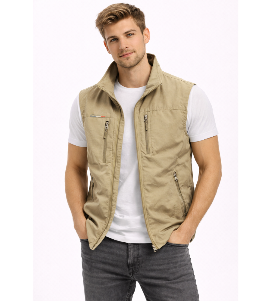 OVWISS | GILET ZIP EXTERIEUR POUR HOMMES