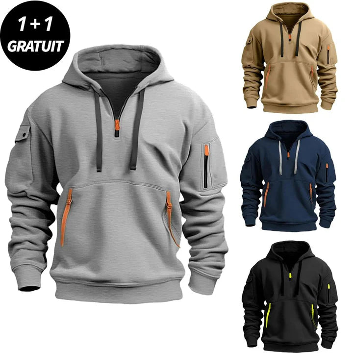 Ovwiss Flex – Le Sweat à Capuche Hivernal / 1 acheté - 1 OFFERT