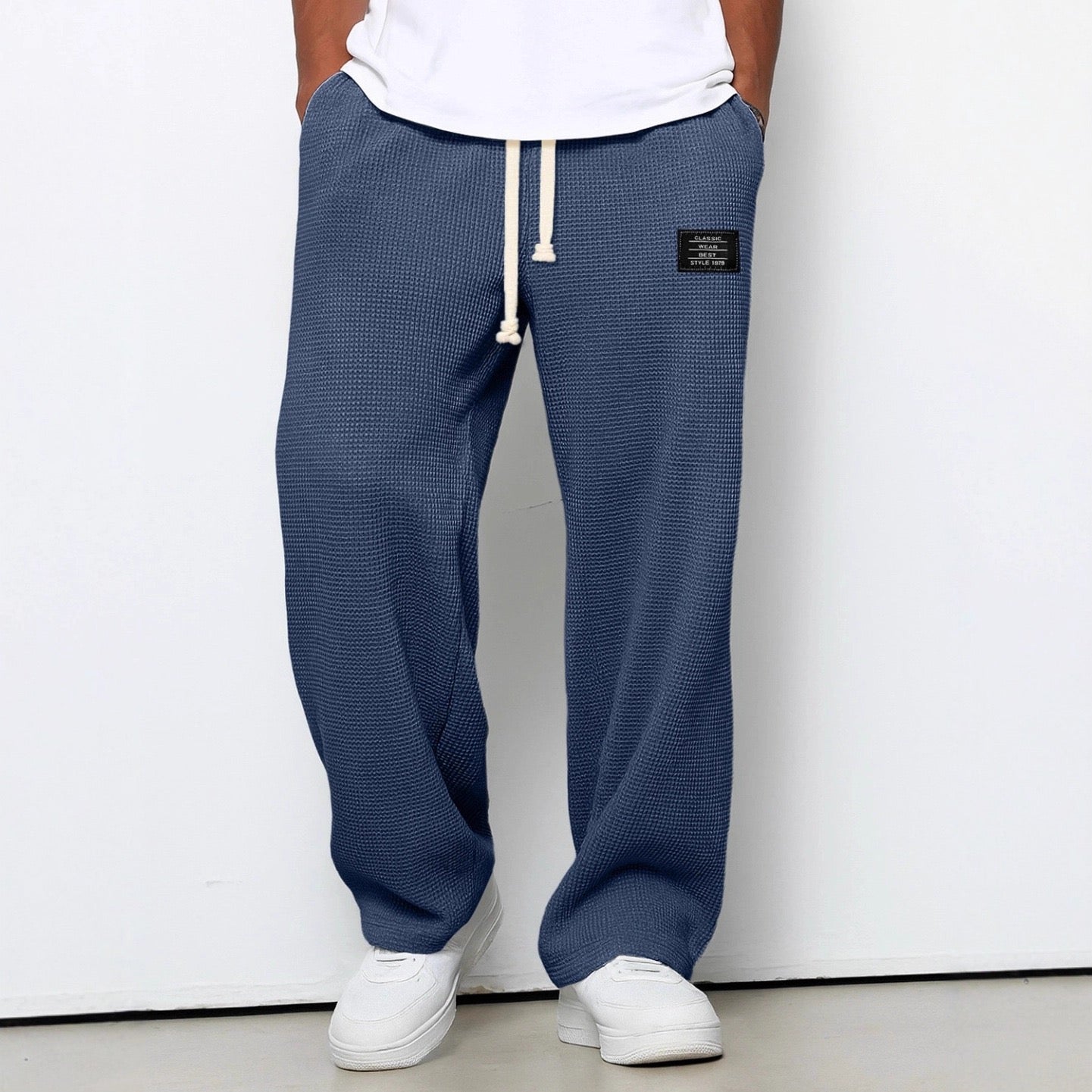 OVWISS | PANTALONS POUR HOMMES À COUPE CONFORTABLE