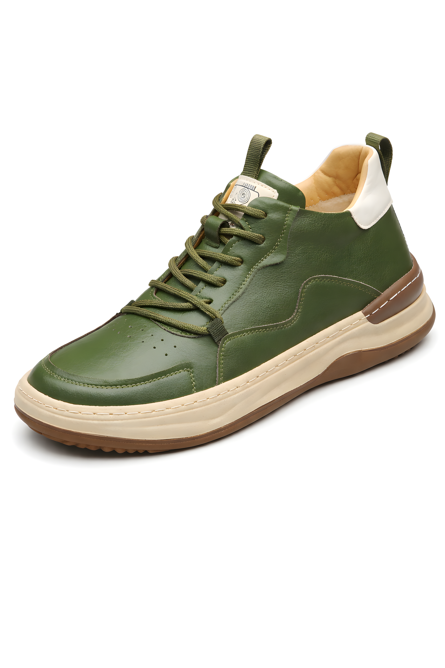 Théo | Sneakers Cuir Structuré Laçage