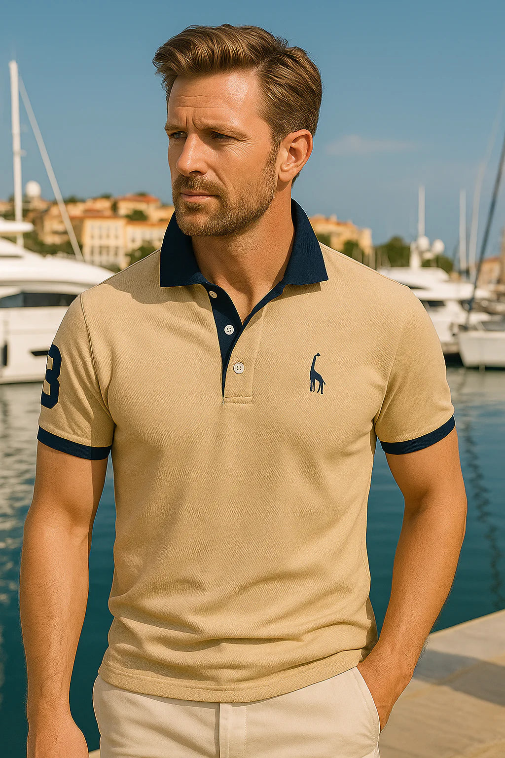 Lucas — Polo en Coton Premium