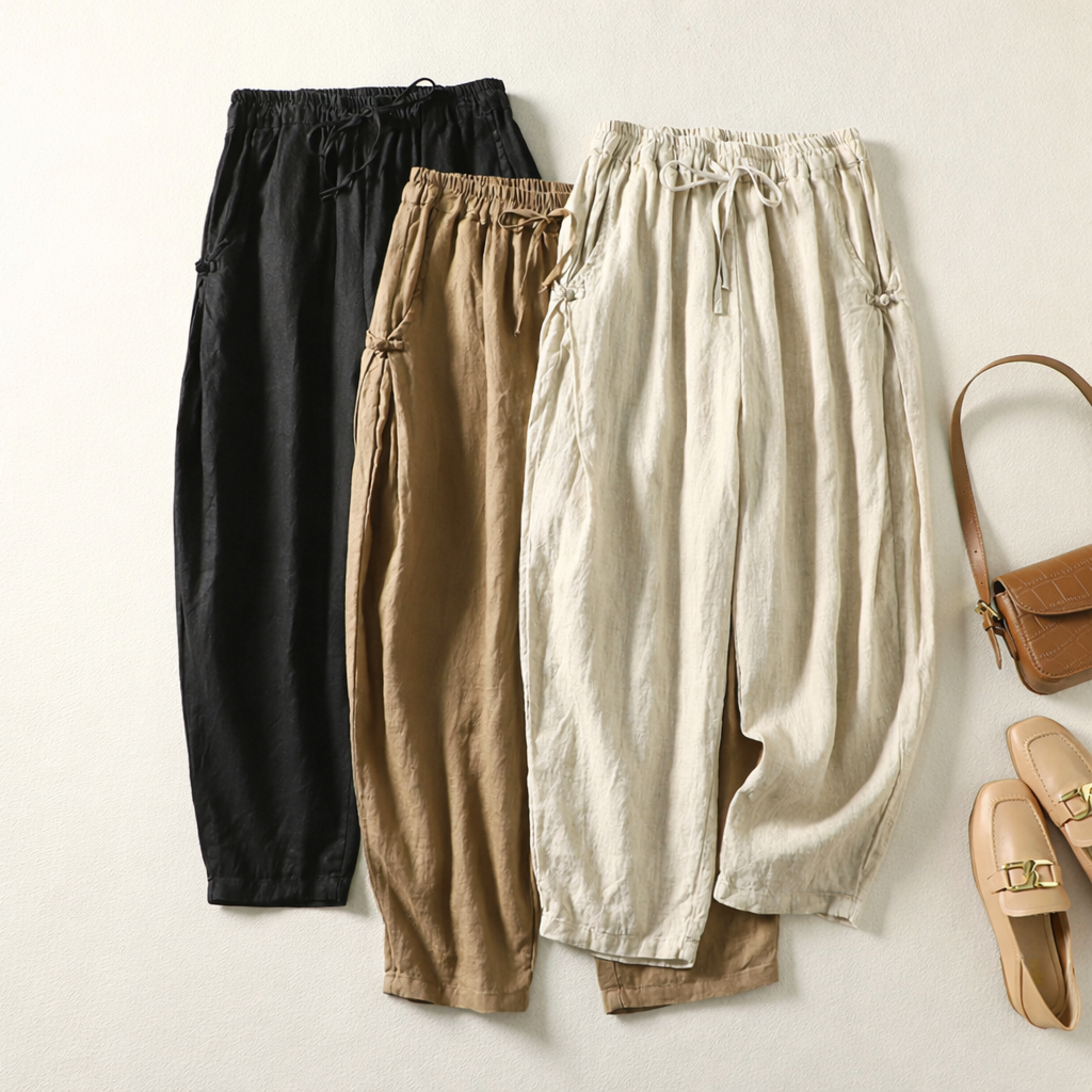 Linaé™ | Pantalon en Lin Fluide