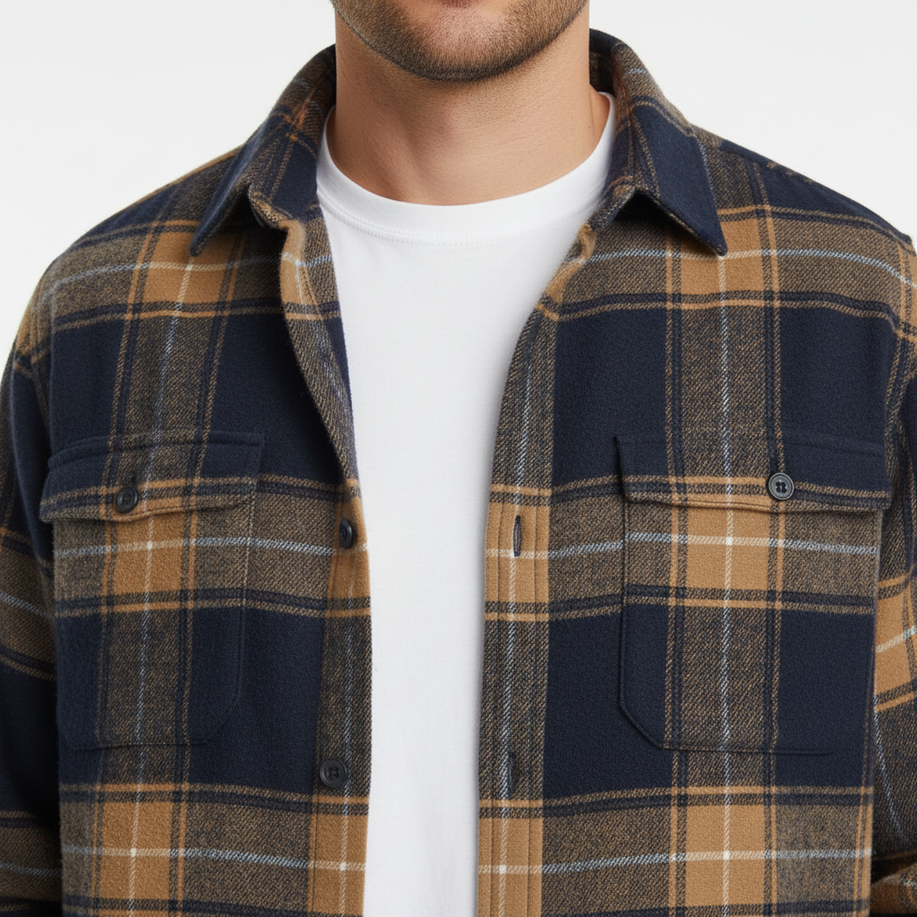 Rothwell™ | Chemise Flanelle Coton Premium