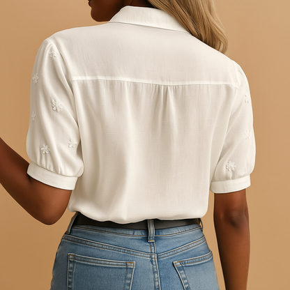 Clara | Blouse blanche tendance