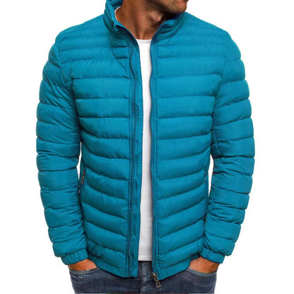 OVWISS | VESTE PUFFER QUILTÉE STYLE URBAIN POUR HOMMES