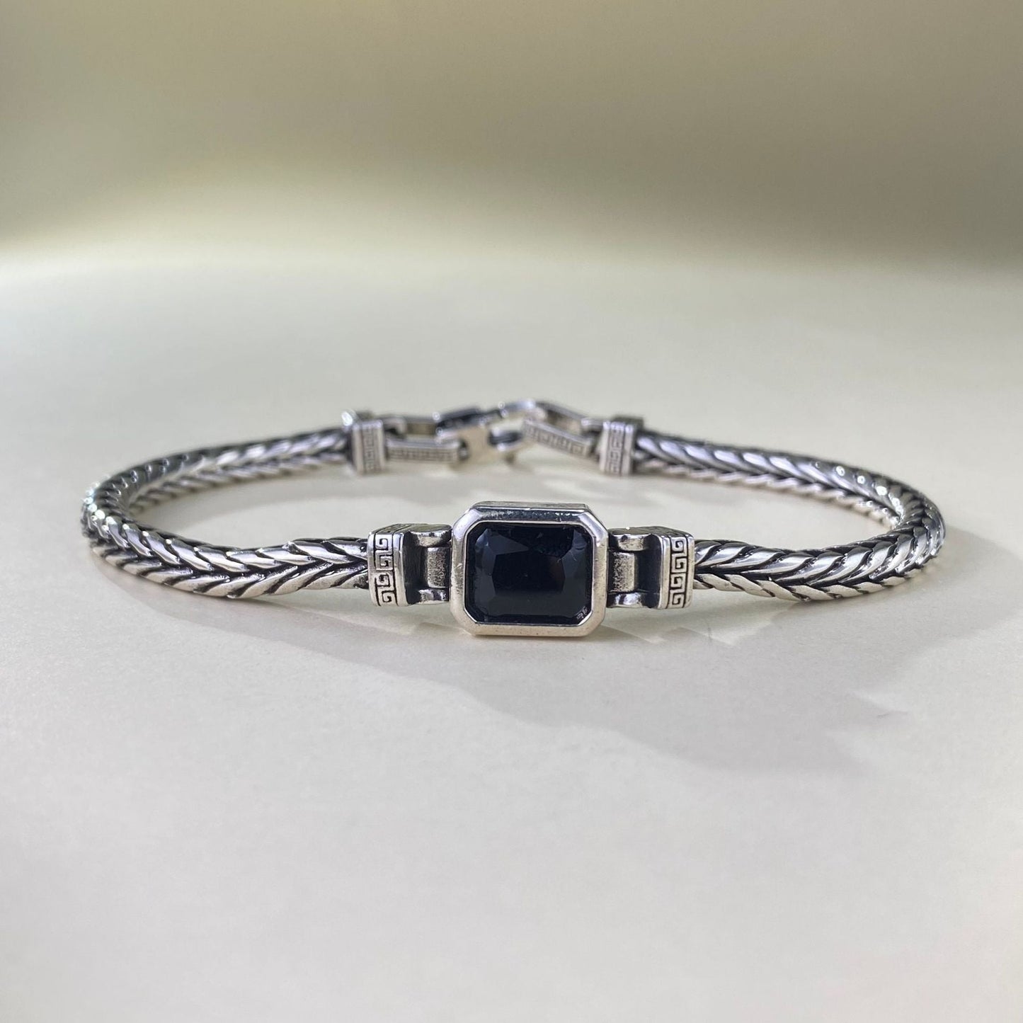 Bracelet Ovwiss Onyx Noir