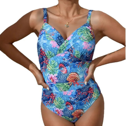 Maillot De Bain Tropical "Une Pièce"