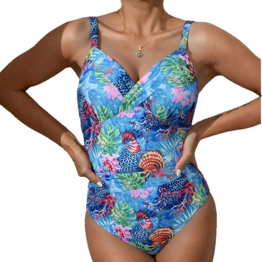 Maillot De Bain Tropical "Une Pièce"