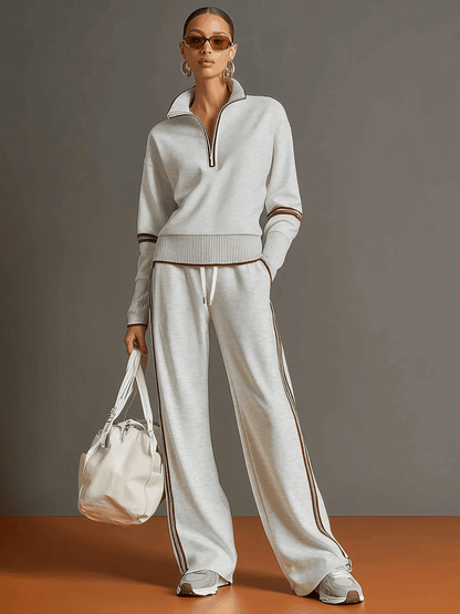 Ovwiss™ | Ensemble Davin Retro Sport — Sweat & Pantalon Femme