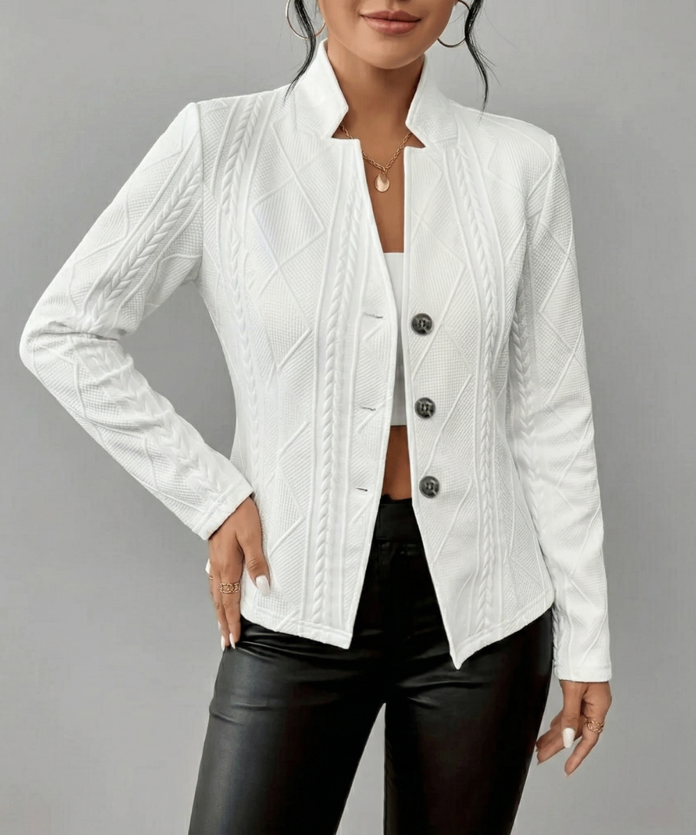 Ovwiss | Blazer femme aux finitions élégantes