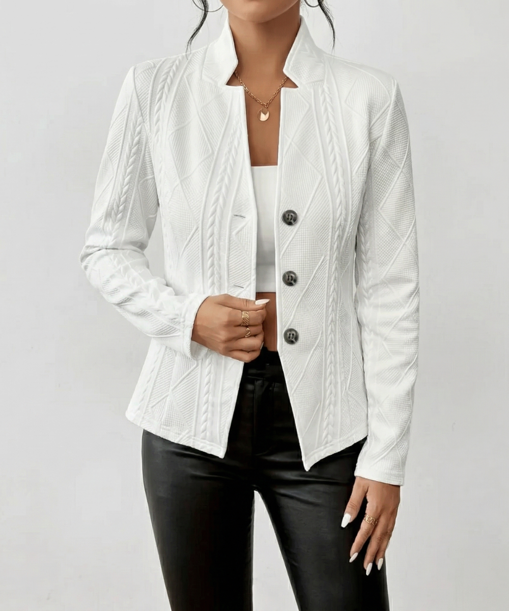 Ovwiss | Blazer femme aux finitions élégantes