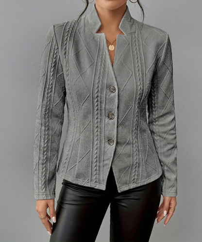 Ovwiss | Blazer femme aux finitions élégantes