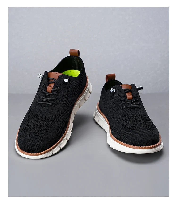 Baskets Homme en Maille Confortable Respirante-Leonardo