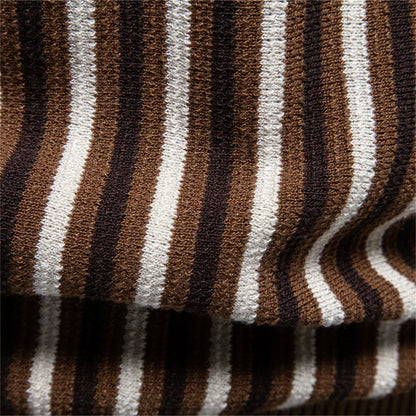LORANO | Polo Maille Rayures Rétro