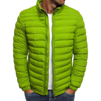 OVWISS | VESTE PUFFER QUILTÉE STYLE URBAIN POUR HOMMES