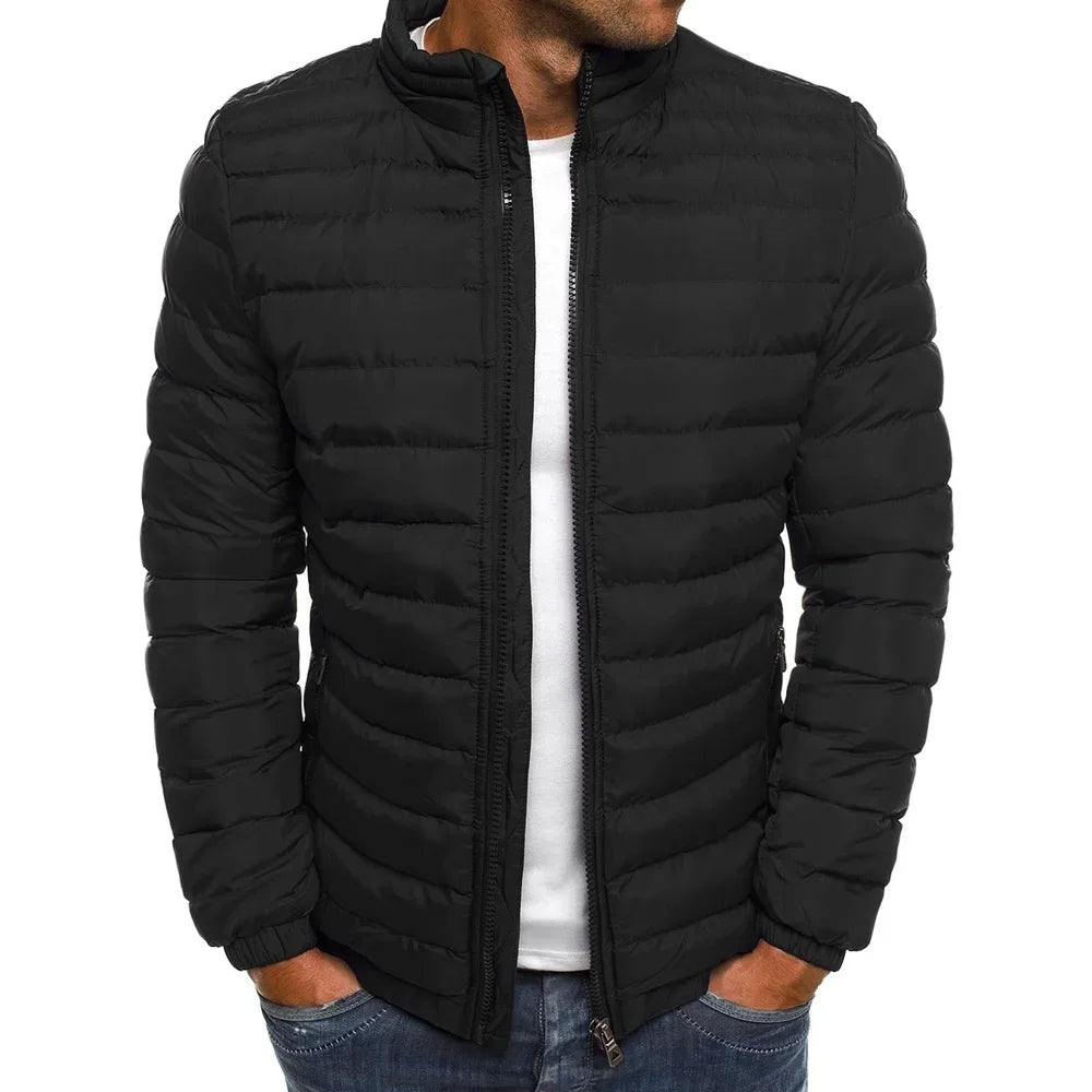 OVWISS | VESTE PUFFER QUILTÉE STYLE URBAIN POUR HOMMES