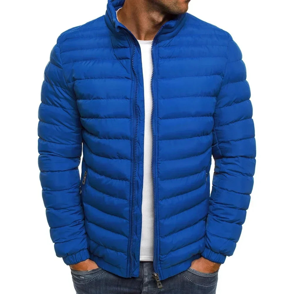 OVWISS | VESTE PUFFER QUILTÉE STYLE URBAIN POUR HOMMES