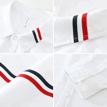 Ovwiss™ | Chemise Oxford Strip