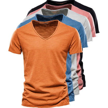T-shirt D'été En Coton Bio "Anti-Transpiration"