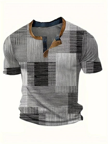 Cael | Chemise patchwork