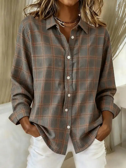 Margaux™ | Cardigan en Tricot Doux à Carreaux