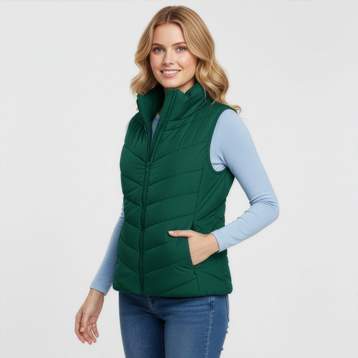 GILET MATELASSÉ AMINCISSANT