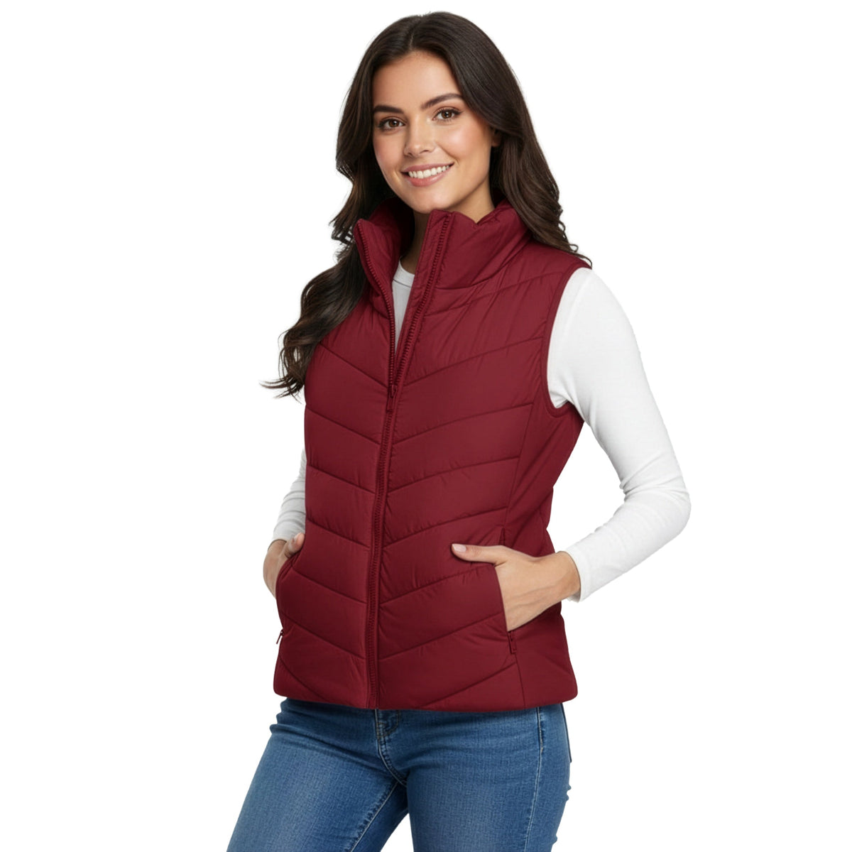 GILET MATELASSÉ AMINCISSANT
