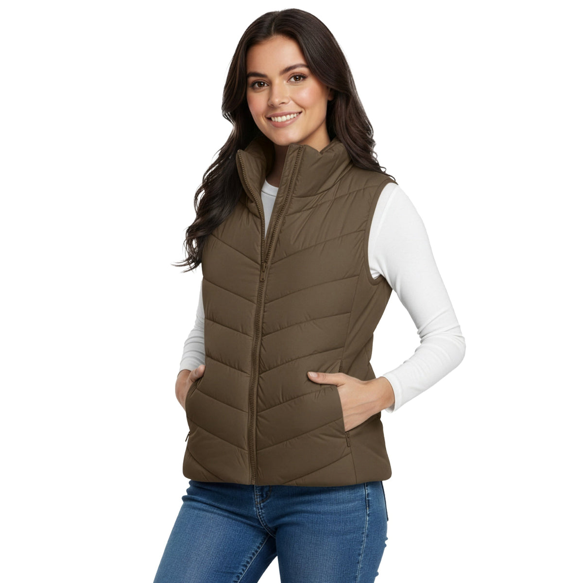 GILET MATELASSÉ AMINCISSANT