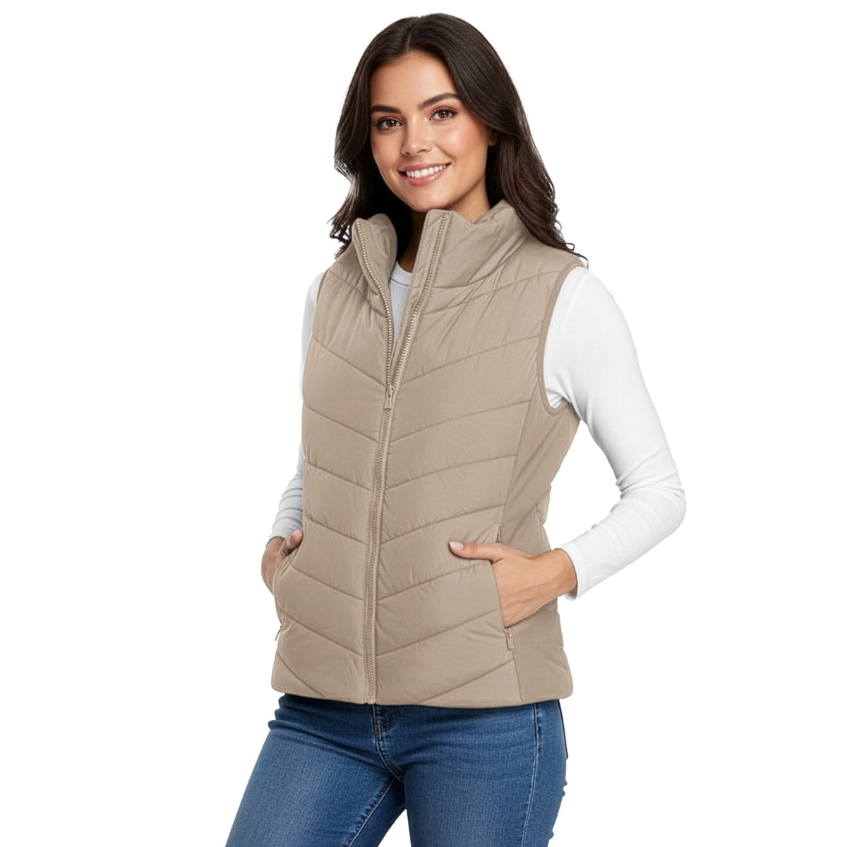 GILET MATELASSÉ AMINCISSANT