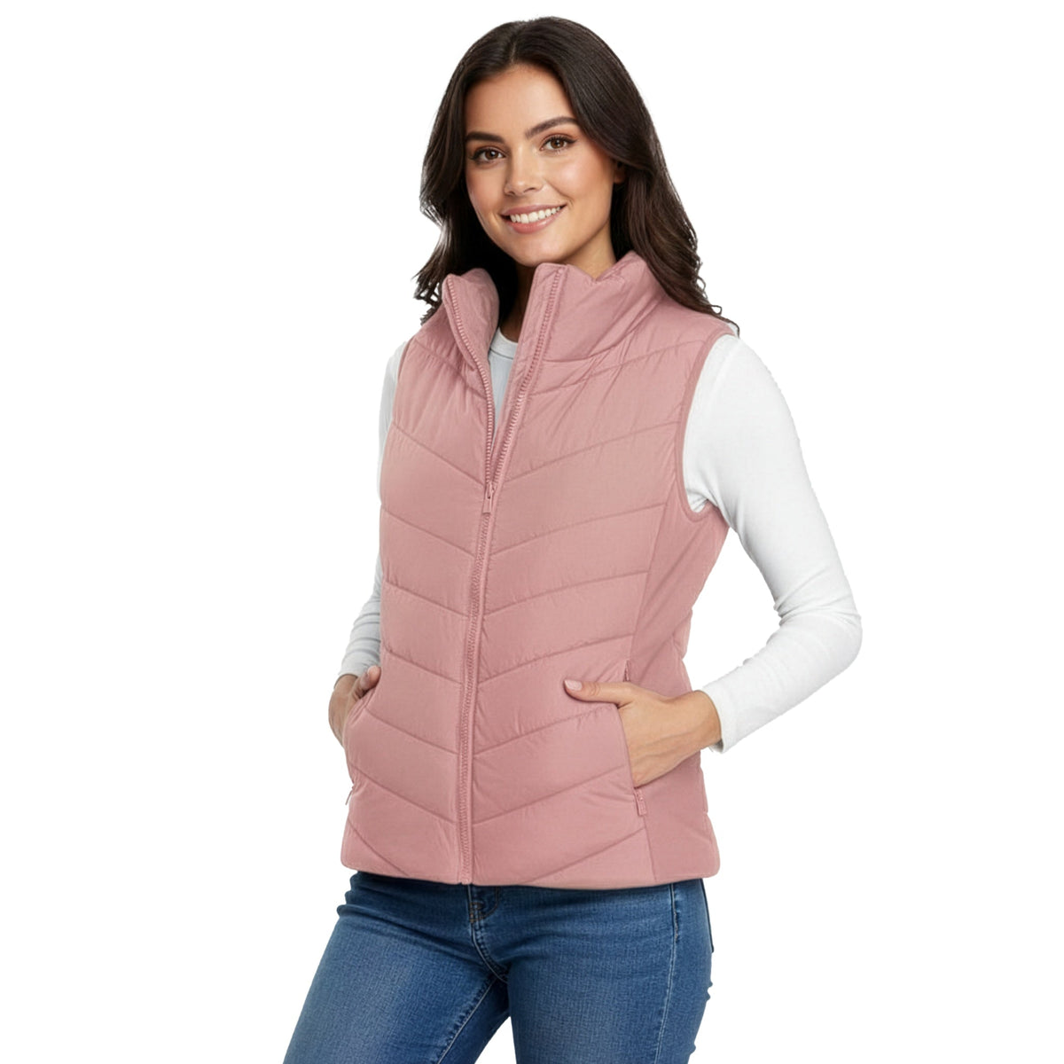 GILET MATELASSÉ AMINCISSANT